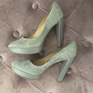 French Connection Suede Pump 91/2-10